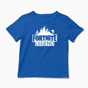 Tricou Fortnite Legend - Copii-Albastru Regal